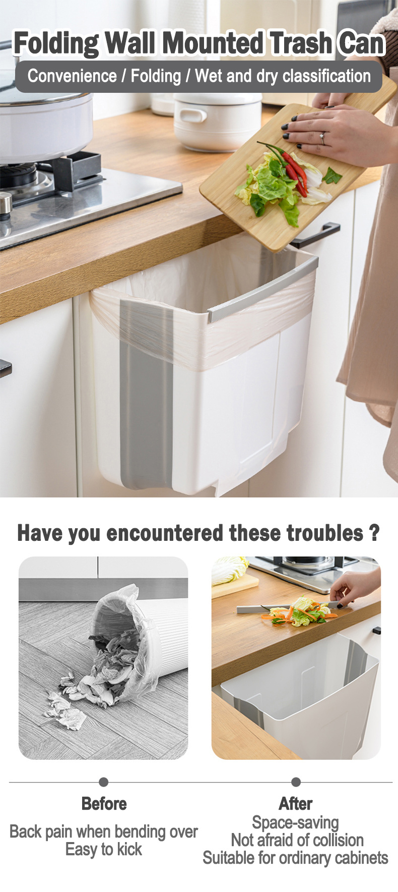 Multiple Purpose Portable Folding Trash Can-1